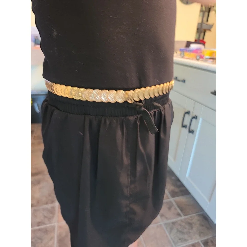 Vintage penny belt stretch clip closure 24-32
